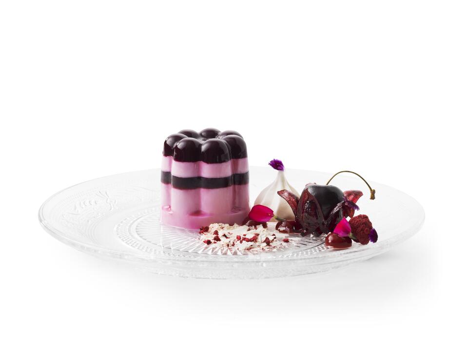 Dessert on a plate